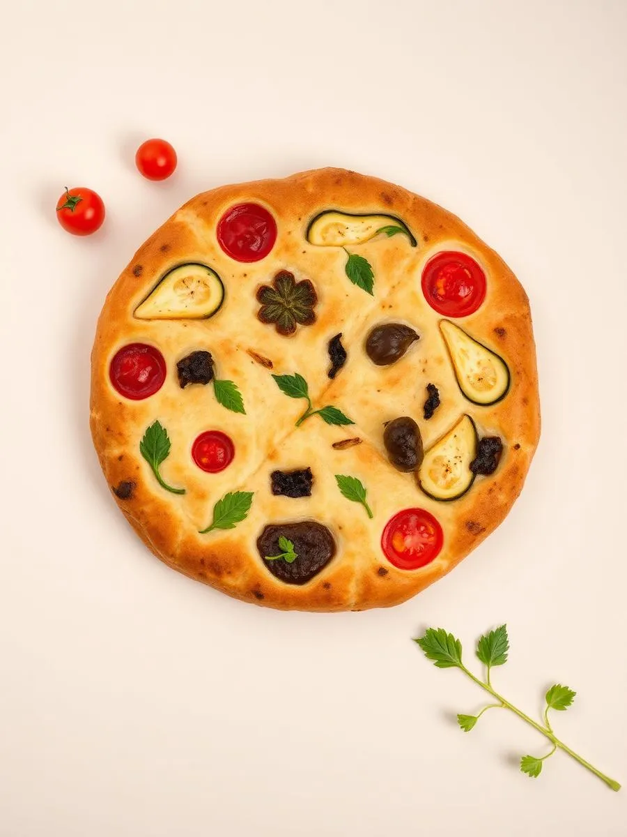 Everything focaccia baked at Yellow Bowl Bakery